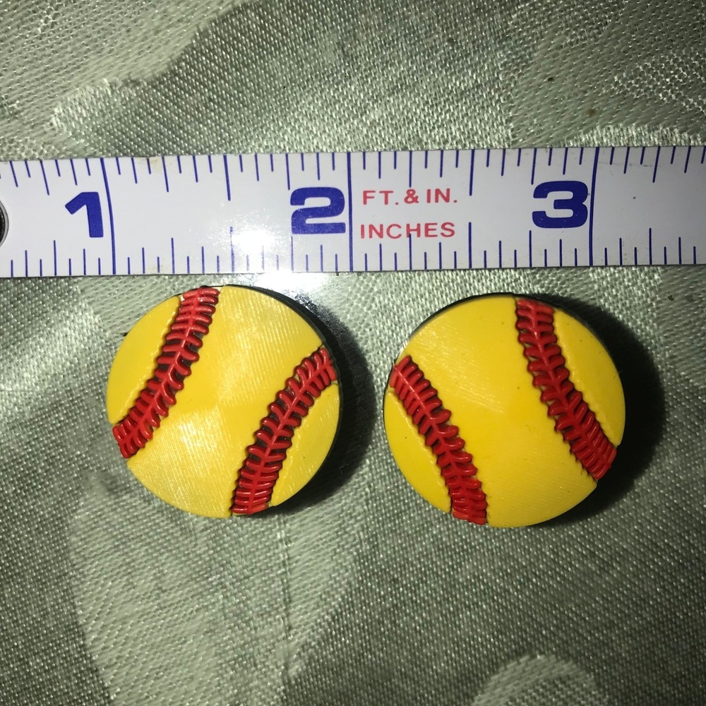 Softball Sport Shoe Charms‎